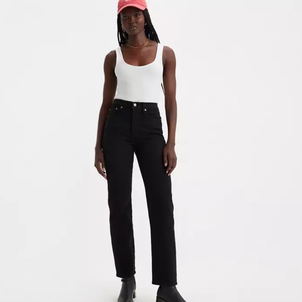 Wedgie Straight Fit Denim Jeans